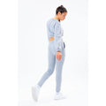 Gris - Side - Hype - Sweat court - Fille