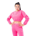 Rose - Front - Hype - Sweat court - Fille