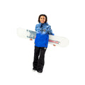 Bleu - Front - Hype - Blouson de ski SNOW ICELINE - Enfant