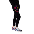 Noir - Front - Hype - Pantalon de jogging FLOWER PATCH - Fille