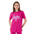 Pourpre - Violet - Front - Hype - T-shirt - Fille