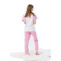 Rose - Blanc - Side - Hype - Ensemble de pyjama - Fille