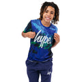 Bleu marine - Vert - Blanc - Side - Hype - Ensemble t-shirt et pantalon de jogging REEF SPRAY - Garçon