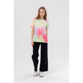 Multicolore - Back - Hype - T-shirt SPRAY PAINT - Fille