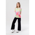 Multicolore - Side - Hype - T-shirt SPRAY PAINT - Fille