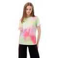 Multicolore - Front - Hype - T-shirt SPRAY PAINT - Fille