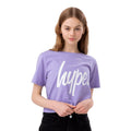 Rose - Violet - Noir - Lifestyle - Hype - T-shirt court - Fille