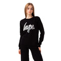 Noir - Front - Hype - Sweat HOLOGRAPHIC - Fille
