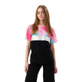 Noir - Pastel - Front - Hype - T-shirt PANEL SCRIPT - Fille