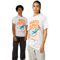 Blanc - Side - Hype - T-shirt MIAMI DOLPHINS - Enfant