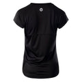 Noir - Back - Hi-Tec - T-shirt ALNA - Femme