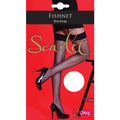Blanc - Front - Silky Scarlet - Bas résilles pour porte-jarretelles (1 paire) - Femme