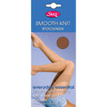 Vison - Front - Silky Smooth - Bas pour porte-jarretelles (1 paire) - Femme