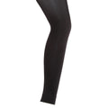 Noir - Front - Silky - Collants de danse opaque sans pied (1 paire) - Femme