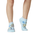 Bleu - Violet - Side - Tavi Noir - Socquettes TINY SOLES - Enfant