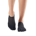 Noir - Side - Toesox - Chaussettes à orteils LUNA - Femme