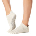 Blanc cassé - Side - Toesox - Chaussettes à orteils - Femme