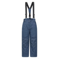 Bleu foncé - Front - Mountain Warehouse - Pantalon de ski HONEY - Enfant