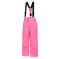Rouge rose - Side - Mountain Warehouse - Pantalon de ski HONEY - Enfant