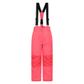Rose vif - Front - Mountain Warehouse - Pantalon de ski HONEY - Enfant