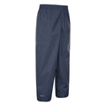 Bleu marine - Side - Mountain Warehouse - Pantalon de pluie PAKKA - Enfant