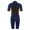 Bleu marine - Noir - Orange - Front - Mountain Warehouse - Combinaison de plongée - Homme