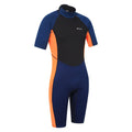 Bleu marine - Noir - Orange - Lifestyle - Mountain Warehouse - Combinaison de plongée - Homme