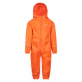 Orange - Front - Mountain Warehouse - Combinaison de pluie PUDDLE - Enfant