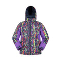Multicolore - Front - Mountain Warehouse - Blouson de ski VORTEX - Enfant