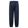 Bleu marine - Back - Mountain Warehouse - Pantalon de pluie GALE - Enfant