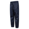 Bleu marine - Side - Mountain Warehouse - Pantalon de pluie GALE - Enfant