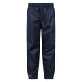 Bleu marine - Front - Mountain Warehouse - Pantalon de pluie GALE - Enfant