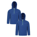 Bleu marine - Front - Mountain Warehouse - Sweats à capuche CAMBER - Enfant