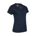 Bleu marine - Side - Mountain Warehouse - T-shirt SKYE - Femme