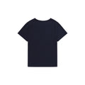 Bleu marine - Back - Animal - T-shirt MARINA - Femme