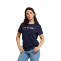 Bleu marine - Side - Animal - T-shirt MARINA - Femme
