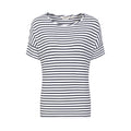 Bleu marine - Blanc - Front - Mountain Warehouse - T-shirt KYNANCE - Femme