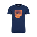 Bleu marine - Front - Mountain Warehouse - T-shirt - Homme