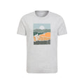 Gris clair - Front - Mountain Warehouse - T-shirt - Homme