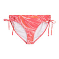 Rouge corail vif - Front - Animal - Bas de maillot de bain IONA - Femme