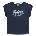 Bleu marine - Front - Animal - T-shirt HOLLY - Femme