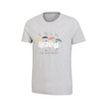 Gris - Side - Mountain Warehouse - T-shirt GREAT BRITISH WEATHER - Homme