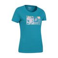 Bleu sarcelle - Lifestyle - Mountain Warehouse - T-shirt - Femme