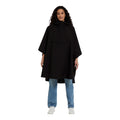 Noir - Side - Animal - Poncho PACE - Femme