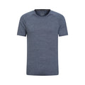 Bleu marine - Front - Mountain Warehouse - T-shirt AGRA - Homme