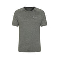 Kaki foncé - Front - Mountain Warehouse - T-shirt AGRA - Homme