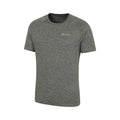 Kaki foncé - Side - Mountain Warehouse - T-shirt AGRA - Homme