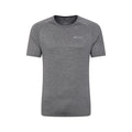 Gris - Front - Mountain Warehouse - T-shirt AGRA - Homme