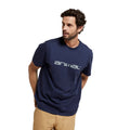 Bleu marine - Side - Animal - T-shirt LEON - Homme