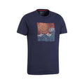 Bleu marine - Back - Mountain Warehouse - T-shirt - Homme